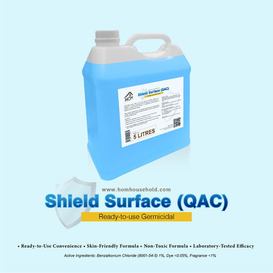 HOM Surface Shield (QAC) Ready-to-use Germicidal - 5L